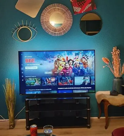 Apartament T2 Proche Chateau, Gare, Uco, Parking Prive Gratuit Angers