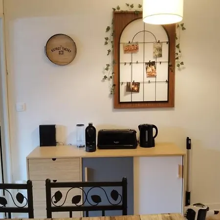 Apartament T2 Proche Chateau, Gare, Uco, Parking Gratuit Prive Angers