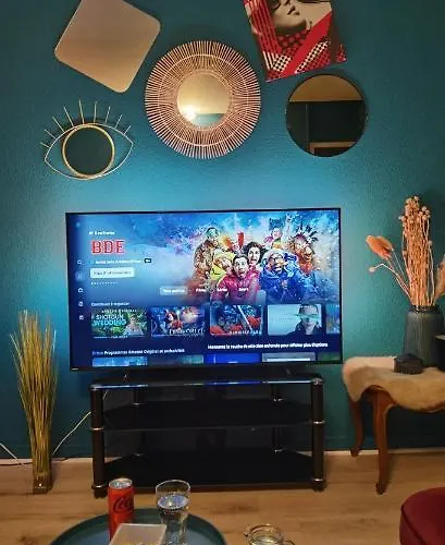 아파트 T2 Proche Chateau, Gare, Uco, Parking Prive Gratuit 앙제