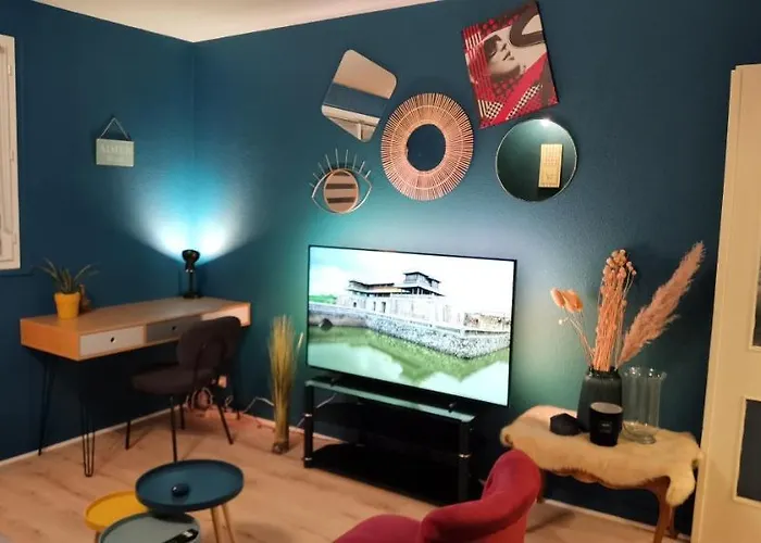 아파트 T2 Proche Chateau, Gare, Uco, Parking Prive Gratuit 앙제