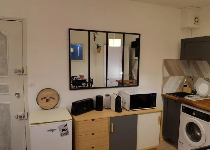 아파트 T2 Proche Chateau, Gare, Uco, Parking Prive Gratuit 앙제