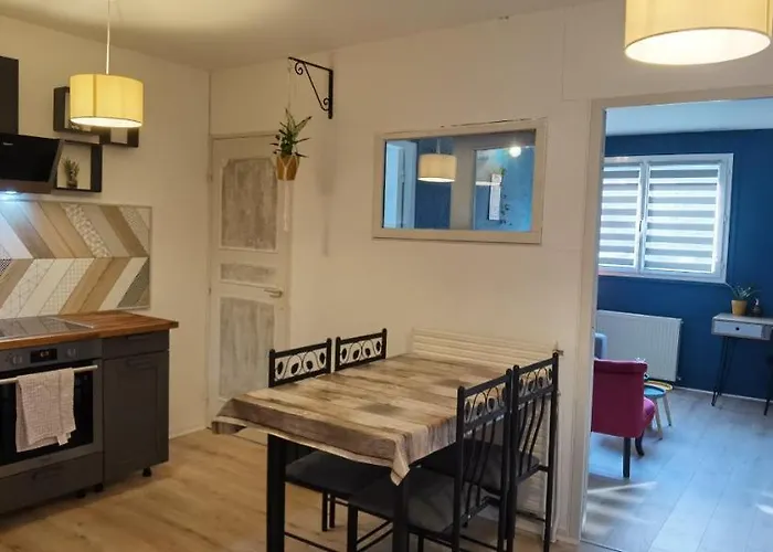 شقة T2 Proche Chateau, Gare, Uco, Parking Prive Gratuit *